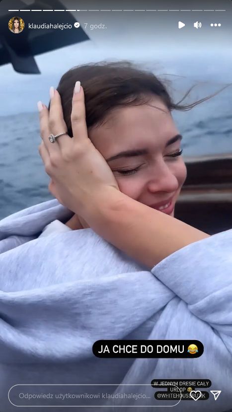 Klaudia Halejcio relacjonuje wakacje na Malediwach
