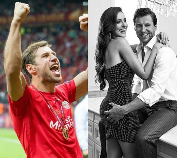 Grzegorz Krychowiak chwytem za pupę świętuje rocznicę związku z Celią (FOTO)