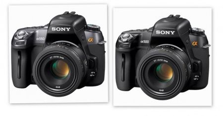 Sony Alfa A500 i A550 - LiveView dla średniozaawansowanych
