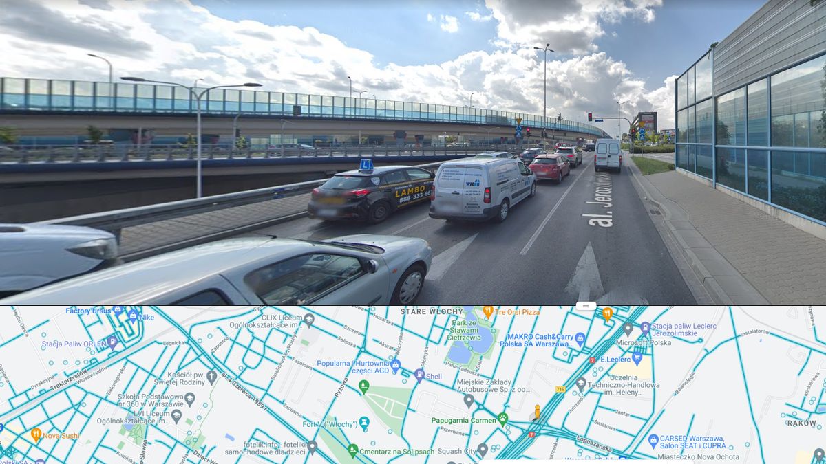 Street View w Google Maps