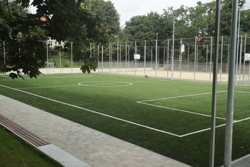 Szczecin: Boiska przy ul. Korfantego na Pogodnie już prawie gotowe