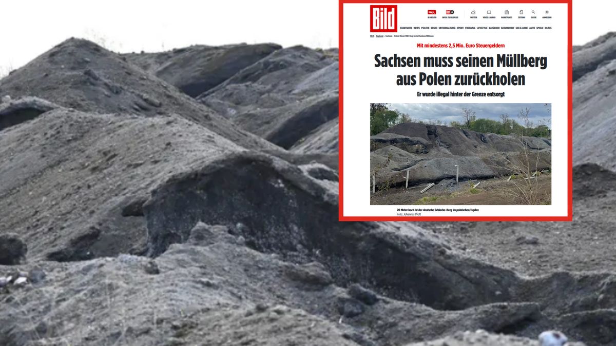 O odpadach w Tuplicach poinformował dziennik "Bild"