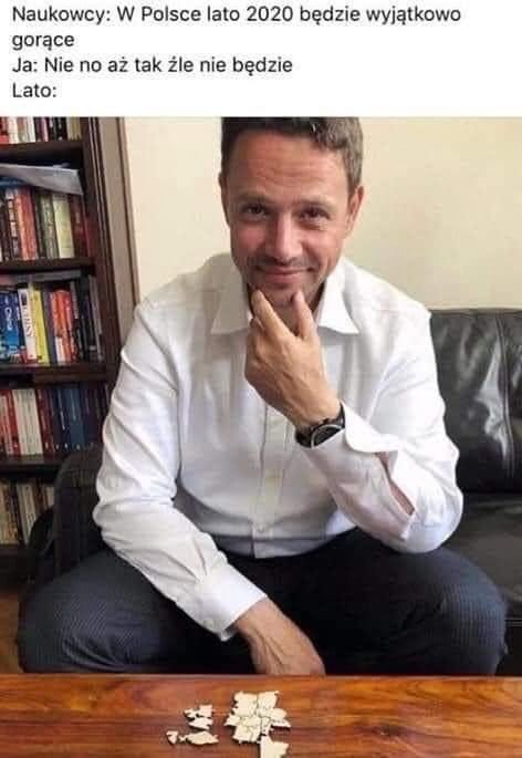 Rafał Trzaskowski stał się bohaterem memów