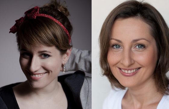 Judyta Nekanda-Trepka i Małgorzata Kowalewska w zespole Makata Creative Group