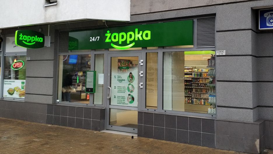 Na zdjęciu sklep Żabki Nano