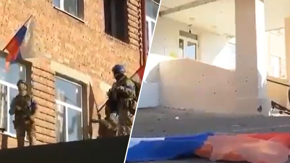 Wyemitowano nagranie z obwodu kurskiego