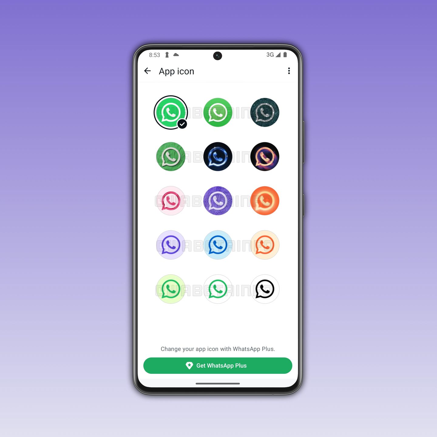 WhatsApp Plus to m.in. możliwość zmiany ikony aplikacji
