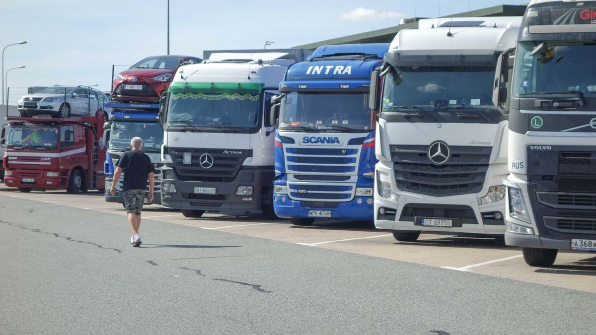 Reporter baza 2020-06-d
2018 Buk. Parking dla Tirow. Autostrada a2 w kierunku Warszawy przed Poznaniem. Fot. Piotr Kamionka/REPORTER
Piotr Kamionka/REPORTER