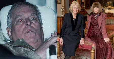 Andrzej siedział w areszcie, a królowa Camilla śmiała się w towarzystwie Anny Wintour. "To NIESTOSOWNE" (ZDJĘCIA)