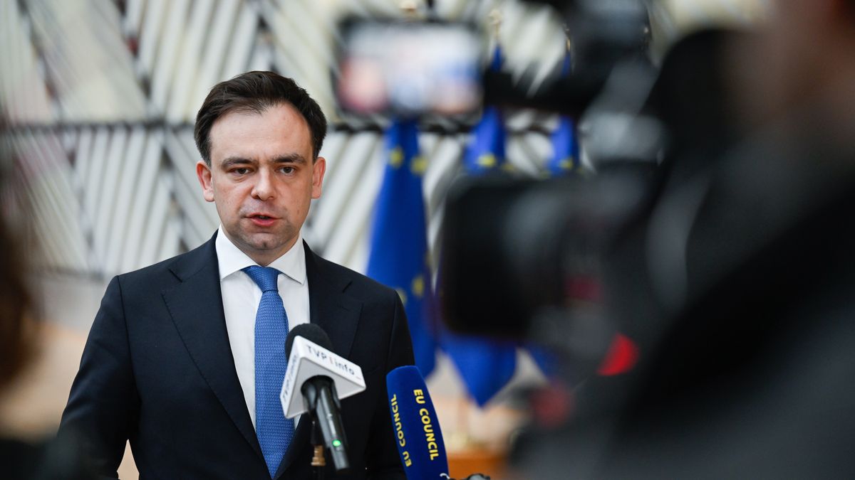 Minister finansów Andrzej Domański