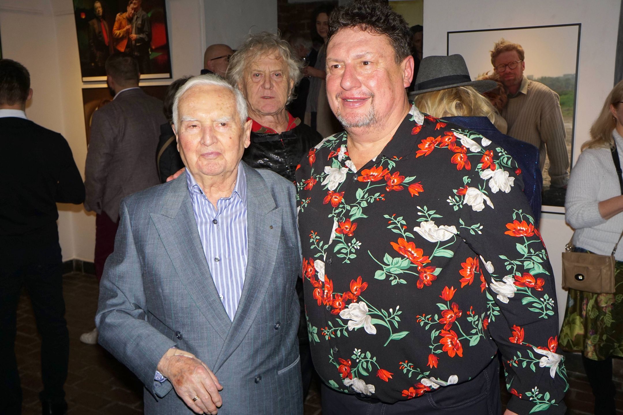 Krzysztof Wellman z tatą, 2020 r.