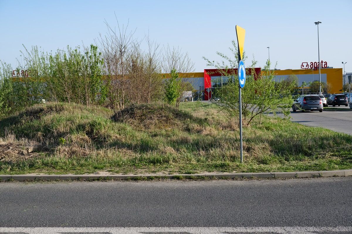 Działka przy ul. Gęsiej, na której stanie KFC