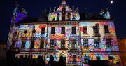 Wyjątkowy mapping na fasadzie rzeszowskiego Ratusza
