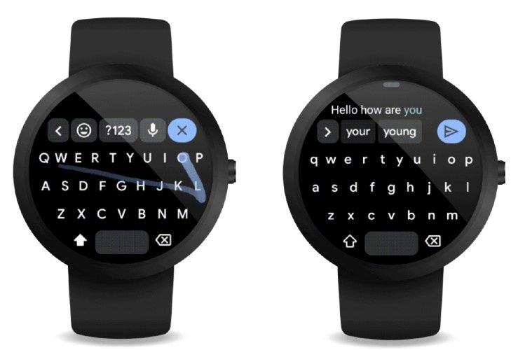 Gboard na Wear OS