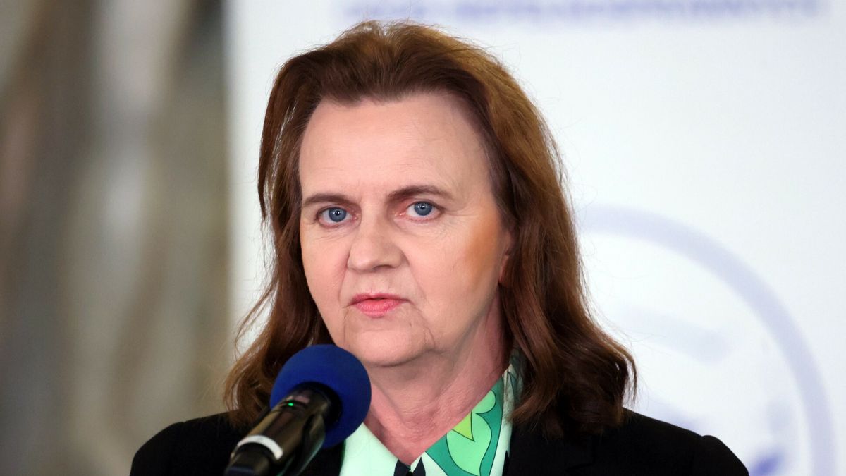 Gala Lodo?amacze 2022Fot. Wojciech Olkusnik/East News, Warszawa, 06.10.2022. Gala Finalowa Konkursu Lodolamacze 2022 na Zamku Krolewskim.N/z: prezes ZUS Gertruda UscinskaWojciech Olkusnik