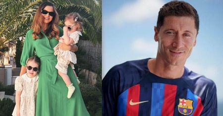 Klara i Laura Lewandowskie już mają WŁASNE KOSZULKI w barwach FC Barcelona! (FOTO)