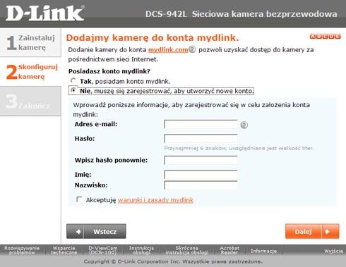 monitoringu IP - konfiguracja