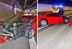 24-letni pracownik rozbił kultowe Ferrari warte fortunę