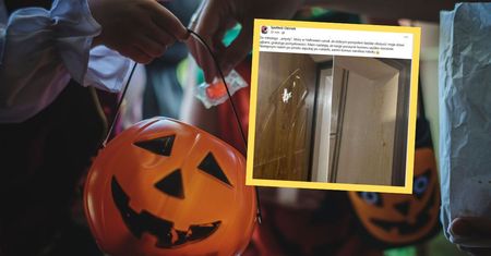 "Psikus" na Halloween w Ozimku. Pokazał, co zrobiły dzieci