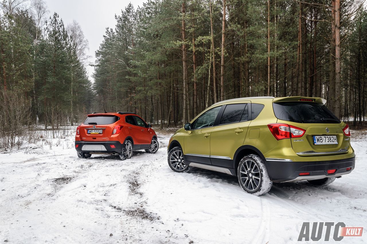 Opel Mokka 1,4 Turbo 4x4 vs. Suzuki SX4 S-cross 1,6 DDiS 4WD - galeria zdjęć