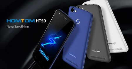 HOMTOM HT50 już w sprzedaży - niespełna 100 dolarów za smartfona z 3 GB RAM
