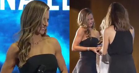Anna Lewandowska odebrała nagrodę na gali w Barcelonie i przemówiła po angielsku. Dobrze wypadła?