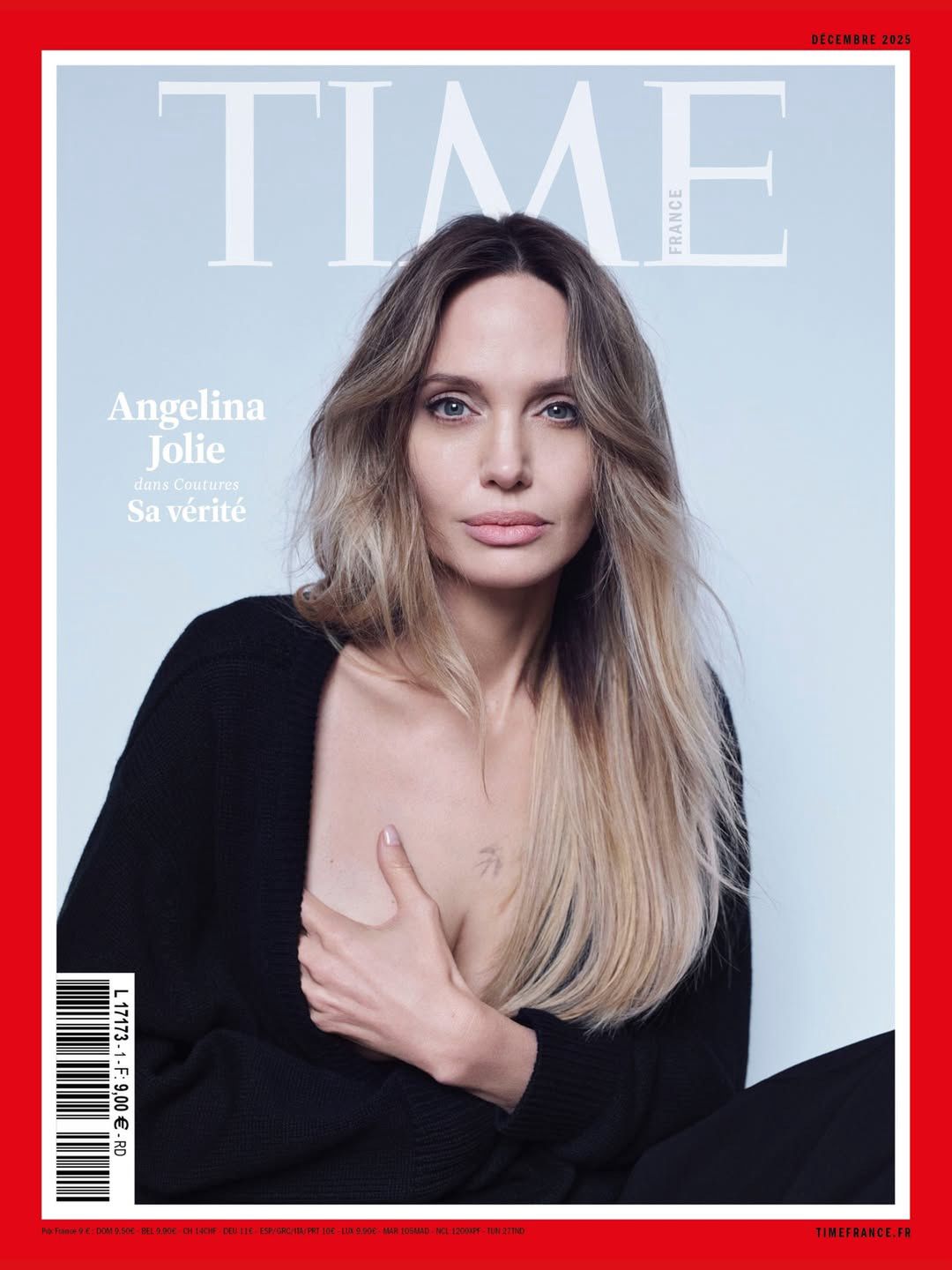 Angelina Jolie na okładce "Time France"