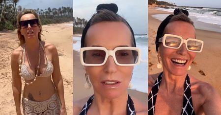 53-letnia Paulina Smaszcz W BIKINI posyła fanom uśmiechy z wakacji na Sri Lance. Prawdziwa petarda? (ZDJĘCIA)