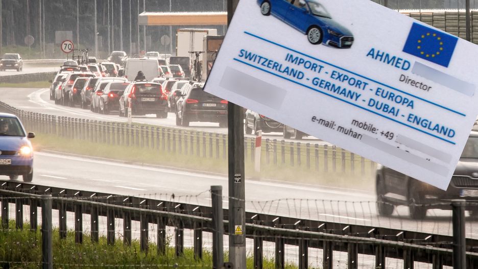 Oszuści przy autostradach udają obcokrajowców w potrzebie.