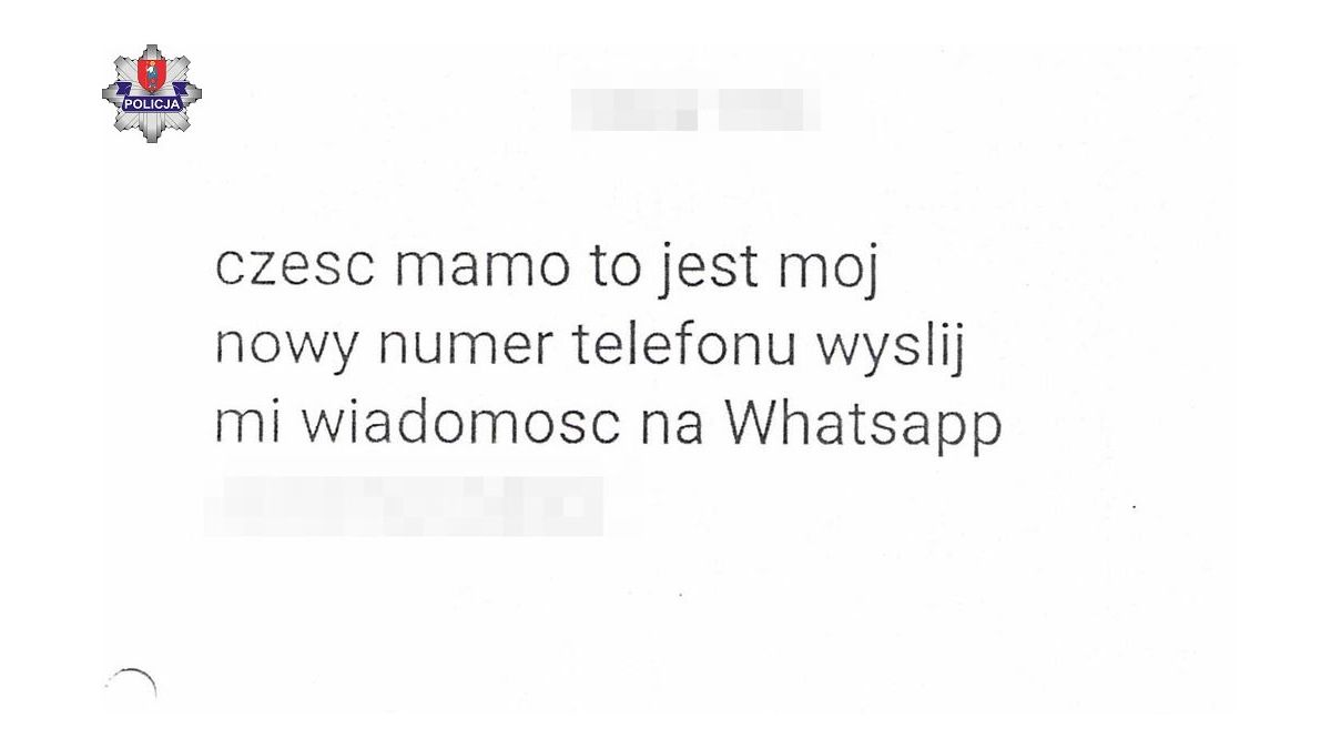 Treść wiadomości oszustwo sms