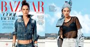 Alessandra Ambrosio pozuje w turbanie z dżinsów