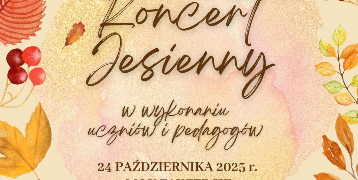 Zawiercie: Jesień w dźwiękach – zaproszenie na Koncert Jesienny Szkoły Muzycznej