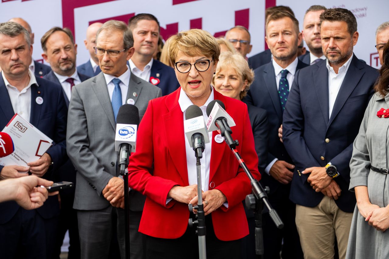 
Elżbieta Polak
FOT MATEUSZ SLODKOWSKI / FOTONEWS