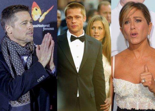 Brad Pitt pisze do Jennifer Aniston? "Zwierzył się Jen ze swoich problemów"
