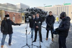 Warszawa. "Łapy precz od ronda Dmowskiego". Protest Młodzieży Wszechpolskiej