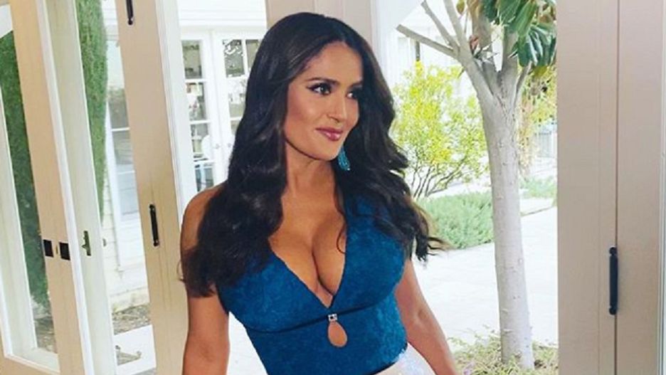 Salma Hayek przytyła w ciąży 22 kg