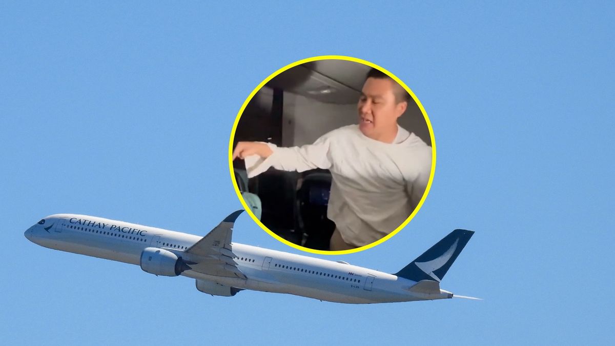 Pasażer krzyczał na podróżną 