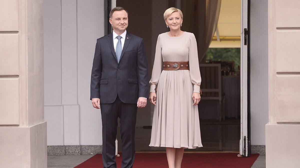 Andrzej Duda i Agata Kornhauser-Duda