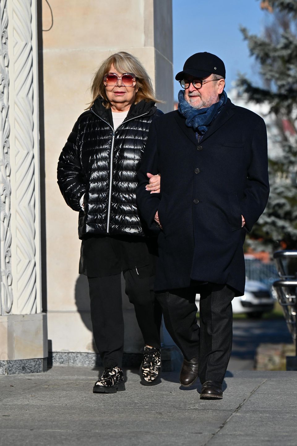 Pogrzeb męża Ewy Bem