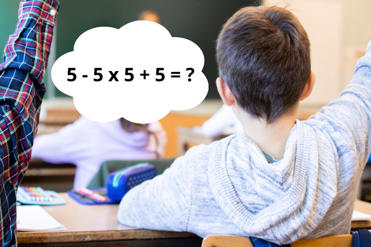 An elementary level mathematical riddle baffles many