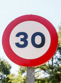 30 km/h speed limit almost citywide. Coming to Netherlands in December