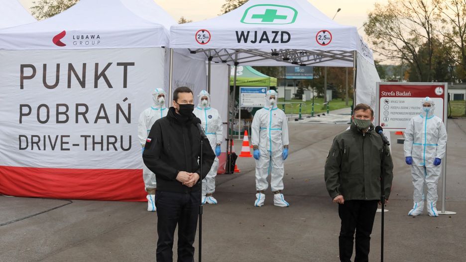 Koronawirus w Polsce. Premier Mateusz Morawiecki podziękował żołnierzom WOT