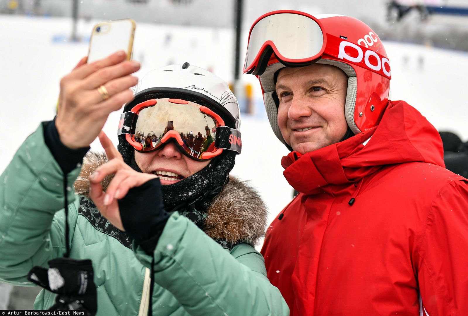 Andrzej Duda znany jest z zamiłowania do jazdy na nartach