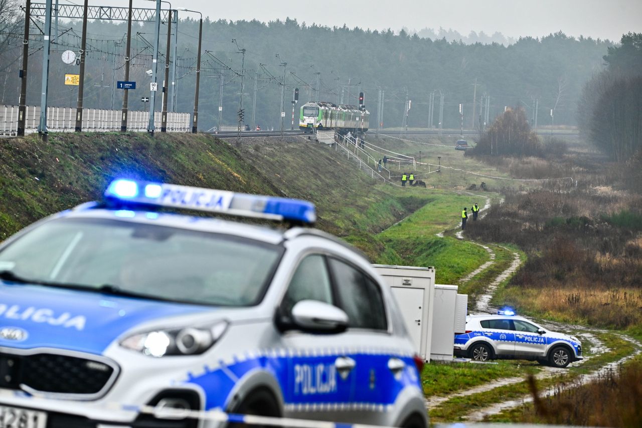 Dywersja na torach. Policja odpiera zarzuty