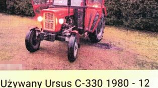 Powiat zamojski: To ogłoszenie o sprzedaży Ursusa wyglądało na super okazję. 72-latek wpłacił zaliczkę i stracił pieniądze