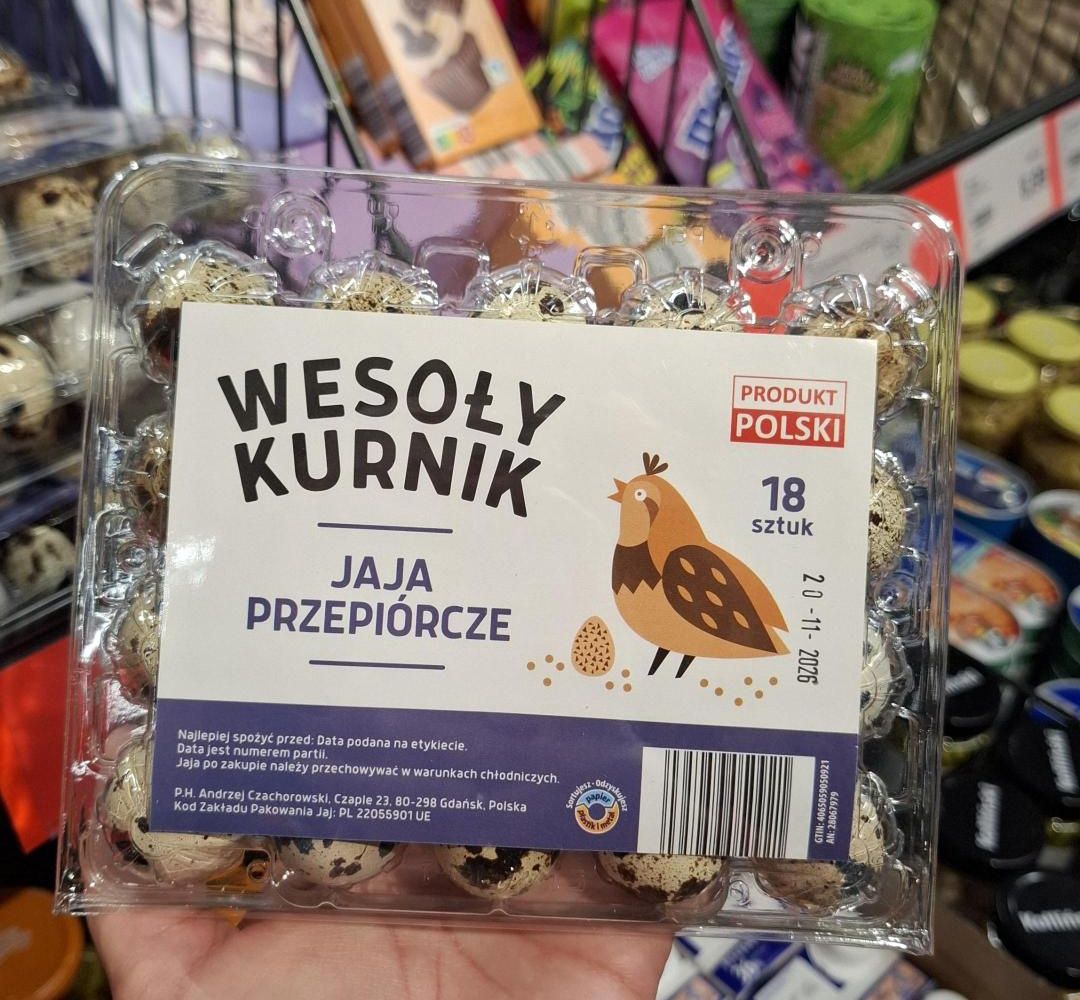 Jajka przepiórcze