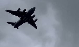 C-17A w Moskwie. Rosjanie twierdzą, że nic o tym nie wiedzą