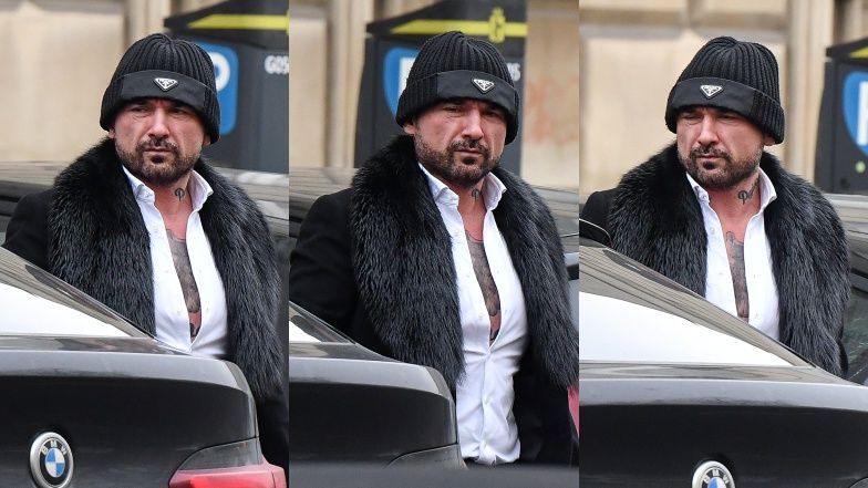 Patryk Vega wsiada do ferrari za 1,2 miliona złotych w czapce za ponad 2 tysiące złotych