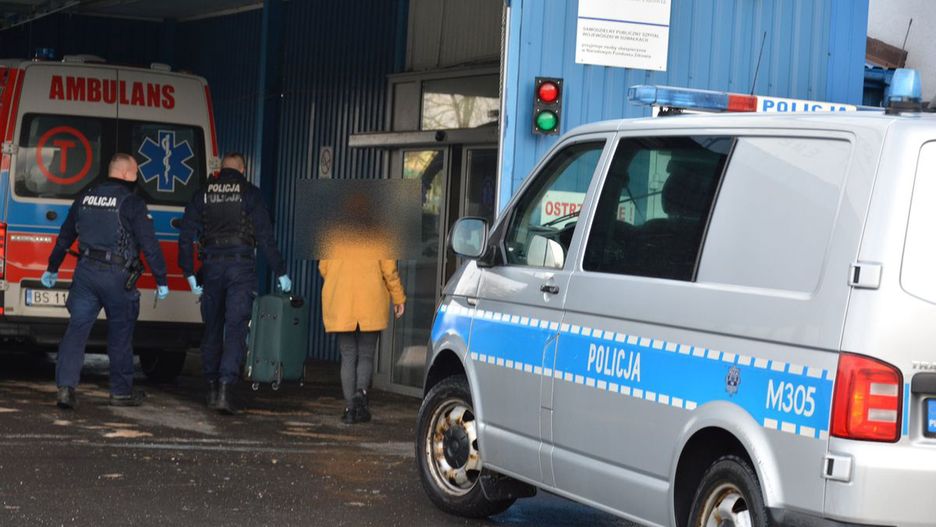 Policyjna akcja w Suwałkach. 22-latka zaczęła rodzić 