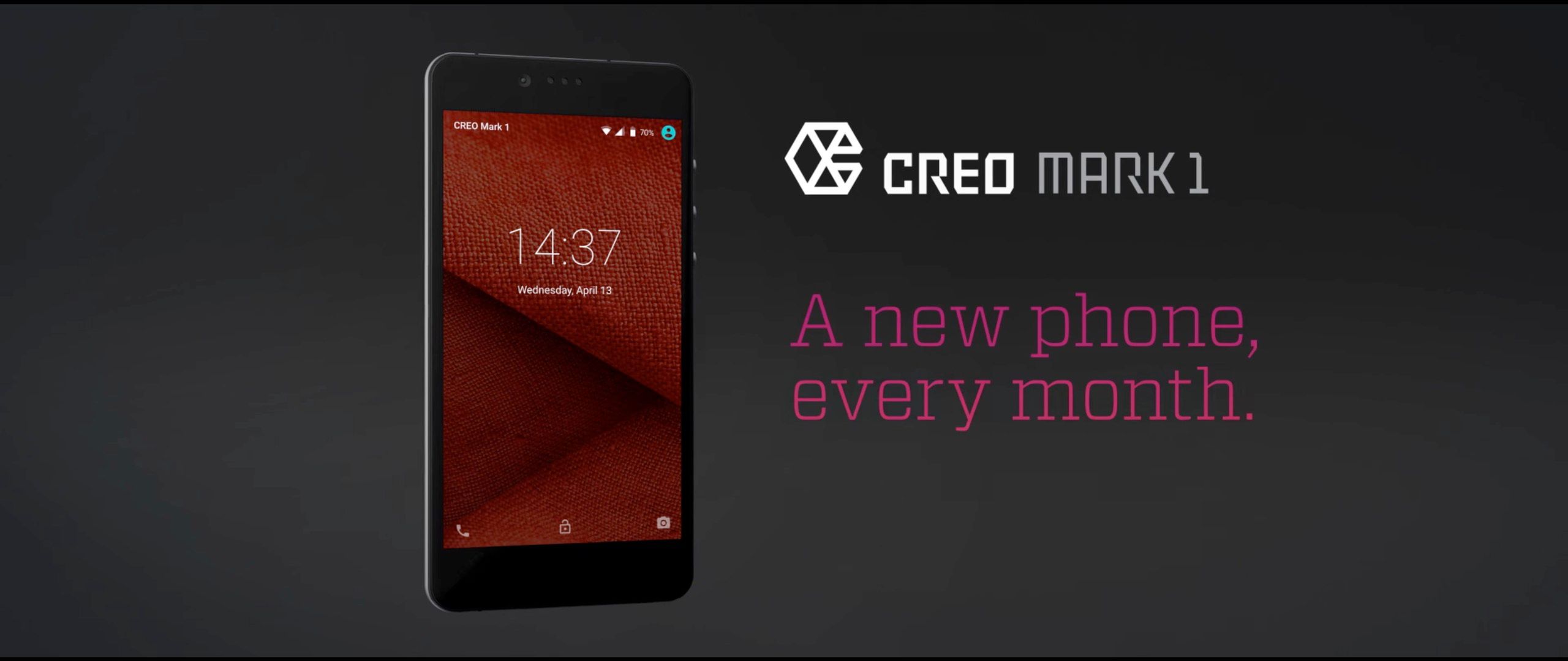 Płacisz raz i dostajesz "nowy telefon każdego miesiąca", czyli CREO Mark 1 3